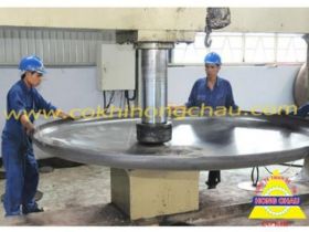 The tip of the bridge