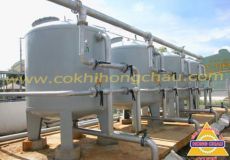 Pressure Filter Tank In Domestic Water Treatment